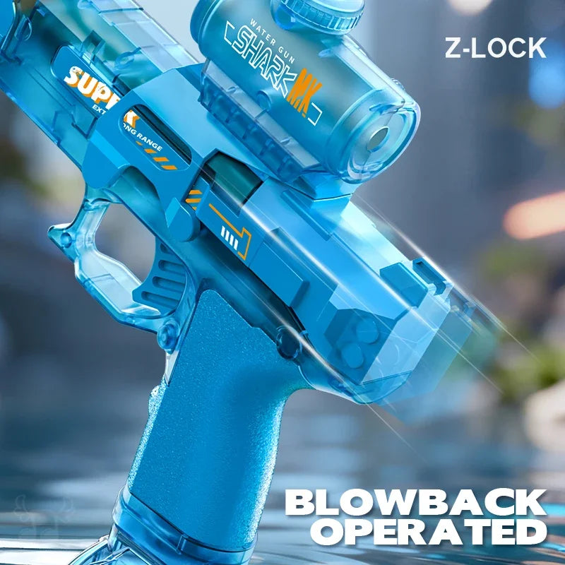 Simulated Firing Children Electric Water Guns Continuous Shooting Automatic Water Blasters Summer Outdoor Beach Pool Kids Toys