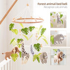 Forest Friends Baby Crib Mobile & Hanging Rattle