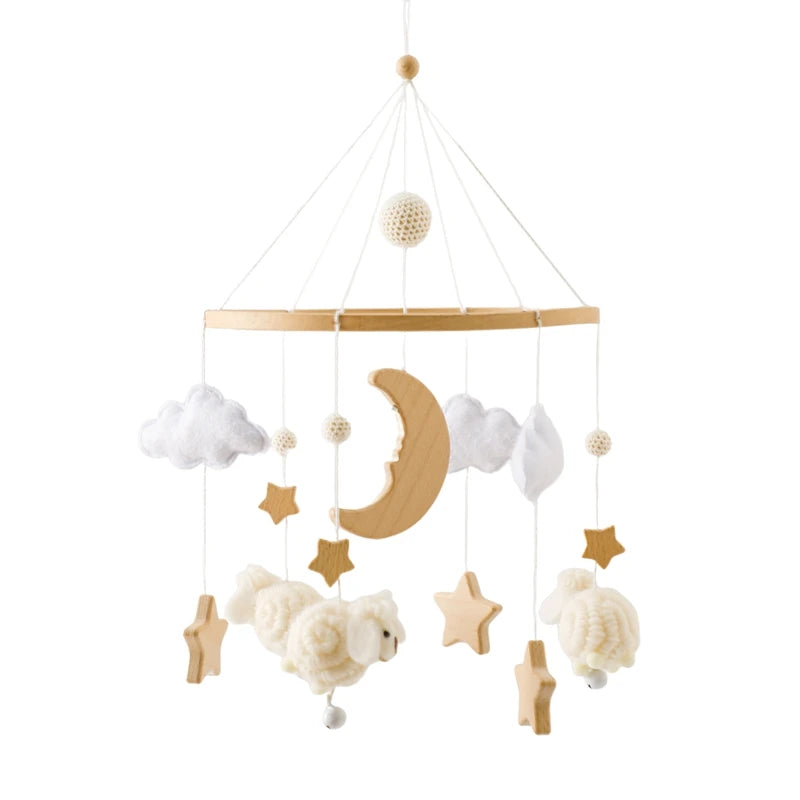 Forest Friends Baby Crib Mobile & Hanging Rattle