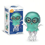 Auto-sensing Avoiding Dancing Jellyfish Kid Electronic Pet Toys Cartoon LED Development Education Toddler Creative Birthday Gift