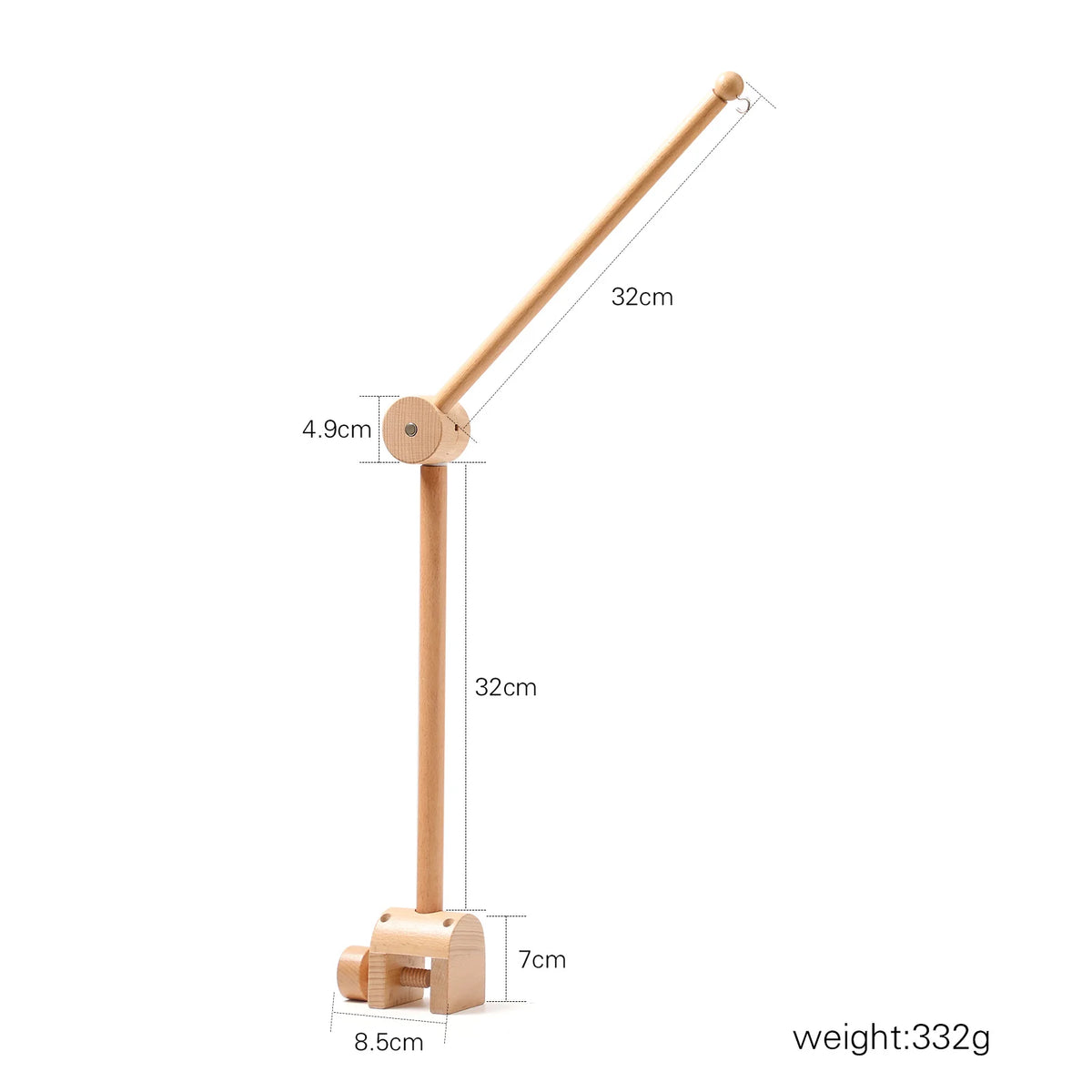 Forest Friends Baby Crib Mobile & Hanging Rattle