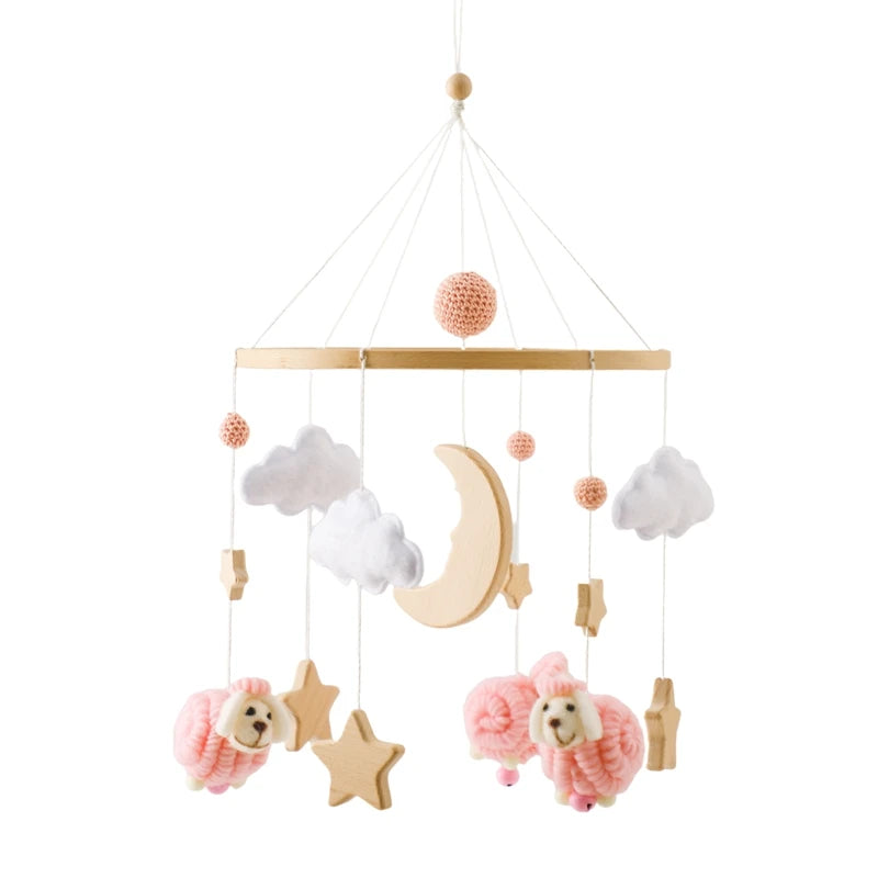 Forest Friends Baby Crib Mobile & Hanging Rattle