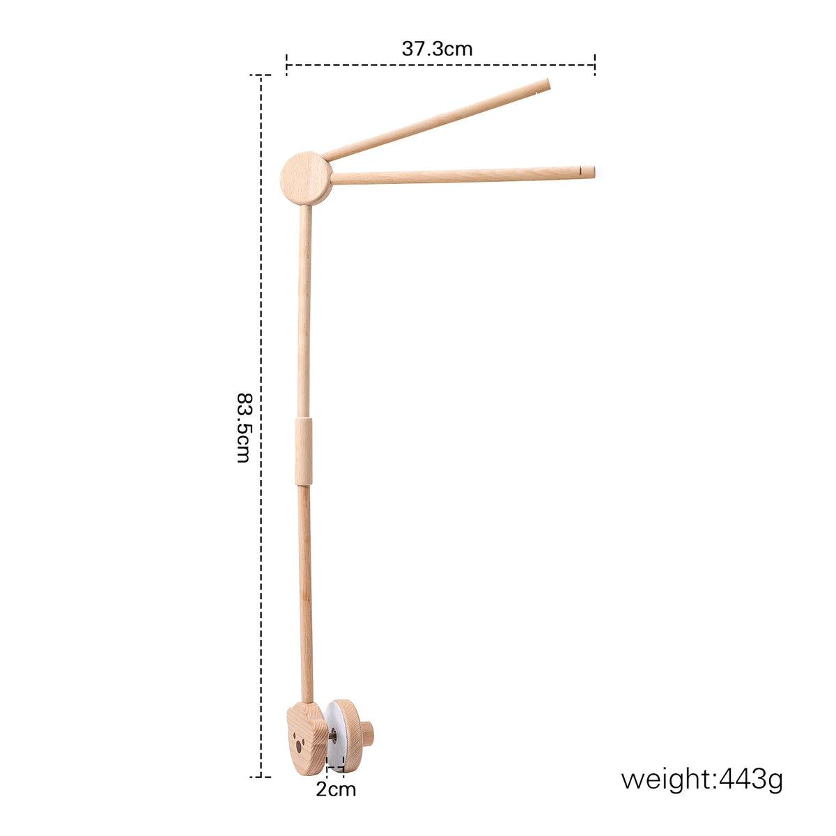 Forest Friends Baby Crib Mobile & Hanging Rattle