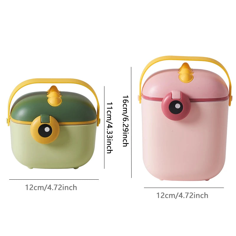 Portable Baby Food Storage Box, Essential Cereal Container for Infants, Children's Snack Container, Ideal for Travel