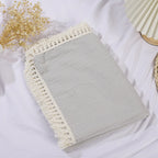 Cute Bear Cotton Baby Blanket for Newborn Plaid Muslin Squares Infant Swaddle Blanket Babies Accessories Bedding Thin Quilt