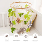 Forest Friends Baby Crib Mobile & Hanging Rattle