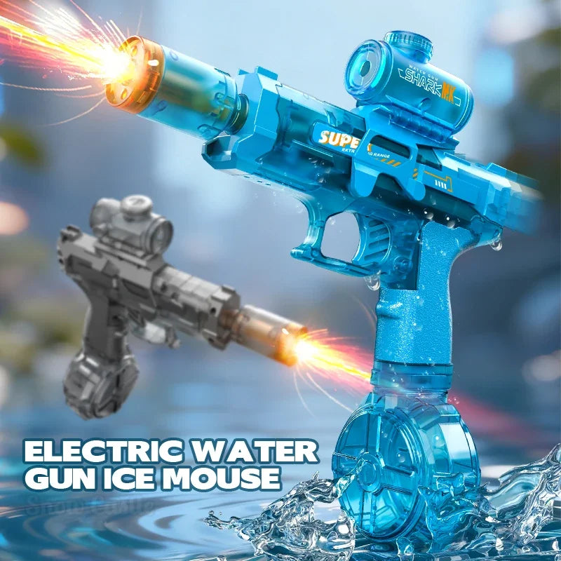 Simulated Firing Children Electric Water Guns Continuous Shooting Automatic Water Blasters Summer Outdoor Beach Pool Kids Toys